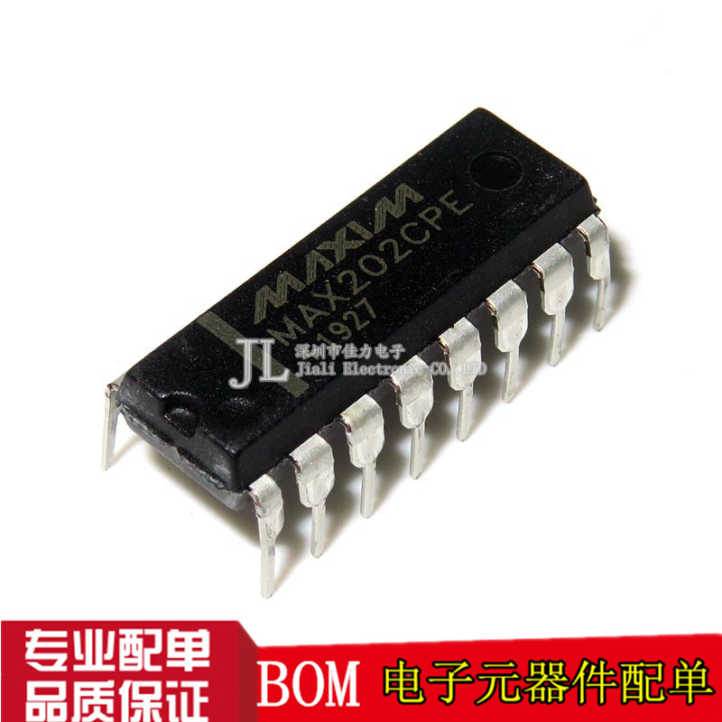 MAX202CPE MAX202CPE MAX202EPE DIP-16 RS-232 Interface IC DIP-16