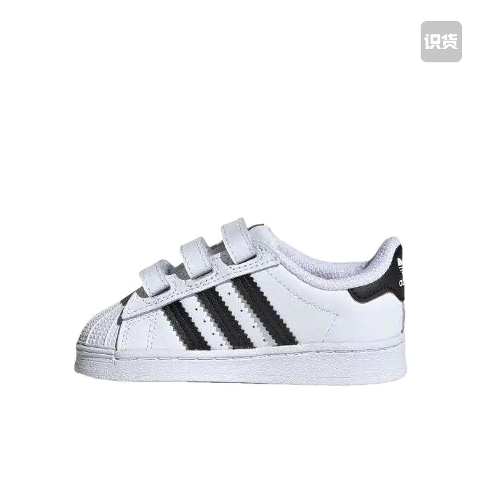 Adidas Originals Superstar Shell-Toe Velcro Sneakers for Kidsren Ef4838 Adidas Originals Superstar Shell-Toe Velcro Sneakers for Kidsren Ef4838