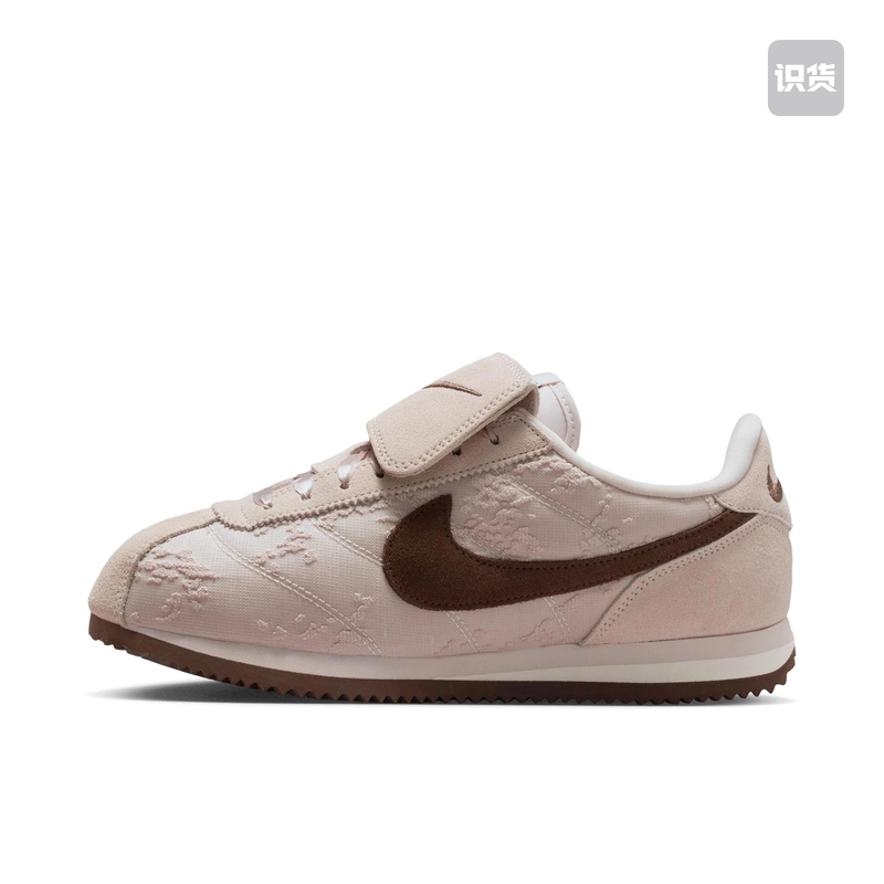 Nike Cortez Textile Sports Casual Shoes Pink Running Shoe Style Iq3624-667