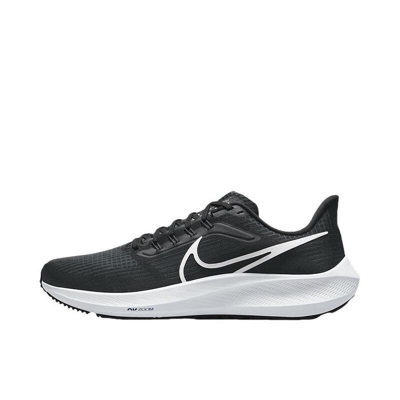 Nike Air Zoom Pegasus 39 Marathon Low-Top Casual Men's Shoes Black and White Dh4071-001