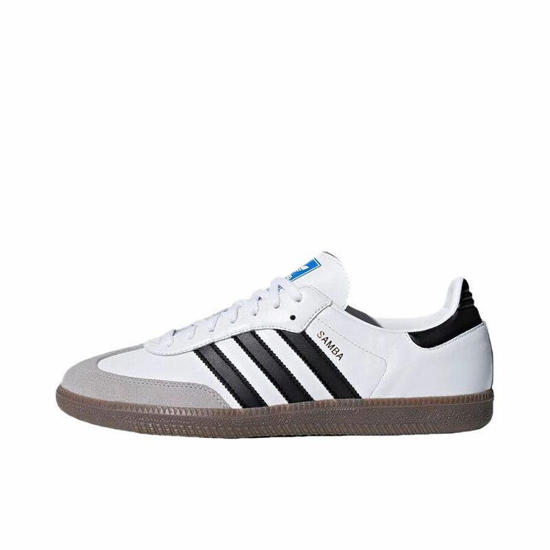 Adidas Originals Samba Og Classic Retro T-Toe Shoes Low-Top German Training Shoes B75806 Adidas Originals Samba Og Classic Retro T-Toe Shoes Low-Top German Training Shoes B75806