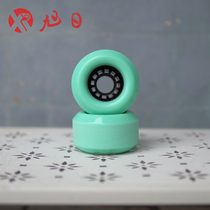 Rising Sun double row roller skating Brush Street Double Row outdoor speed skating four wheel skating roller skates 75 * 40mm 78A