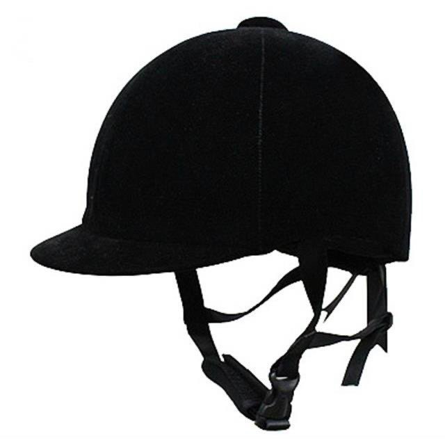 Teen adult equestrian items horseback riding helmet male and female equestrian helmet horse cap black both adjustable-Taobao