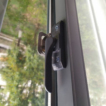998 crescent lock old sliding door aluminum alloy anti-theft lock Crescent lock Longshan glass hook lock doors and windows 10 bags