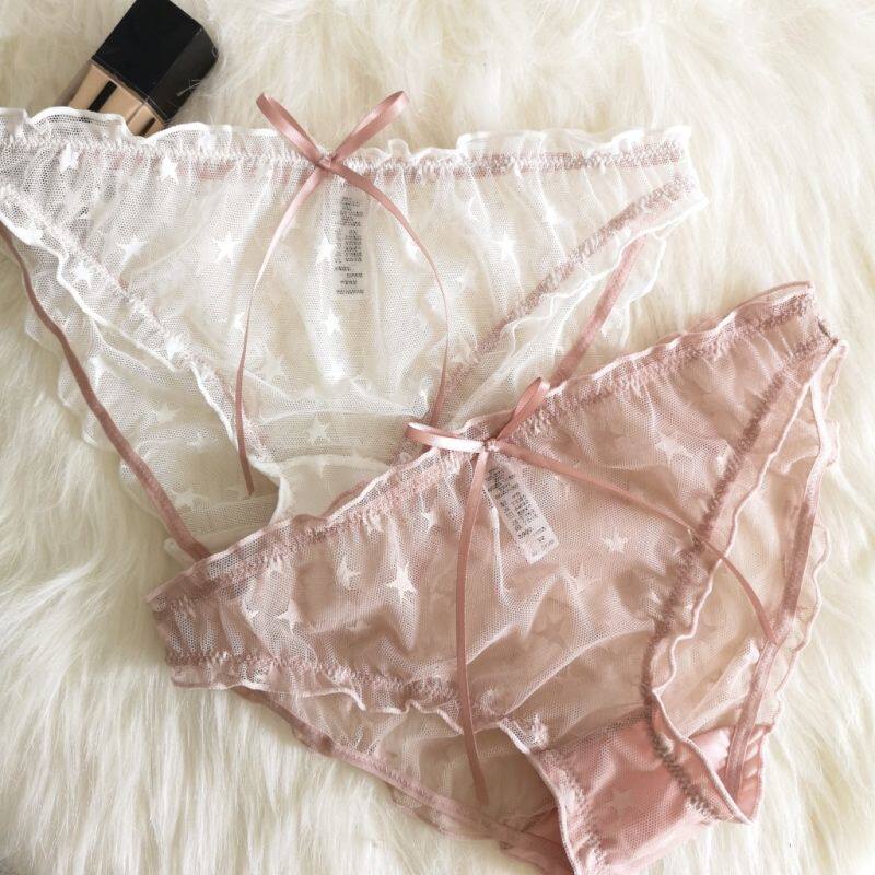 Japanese panties female tales star girls two-dimensional bow briefs lingerie girls women's low waist