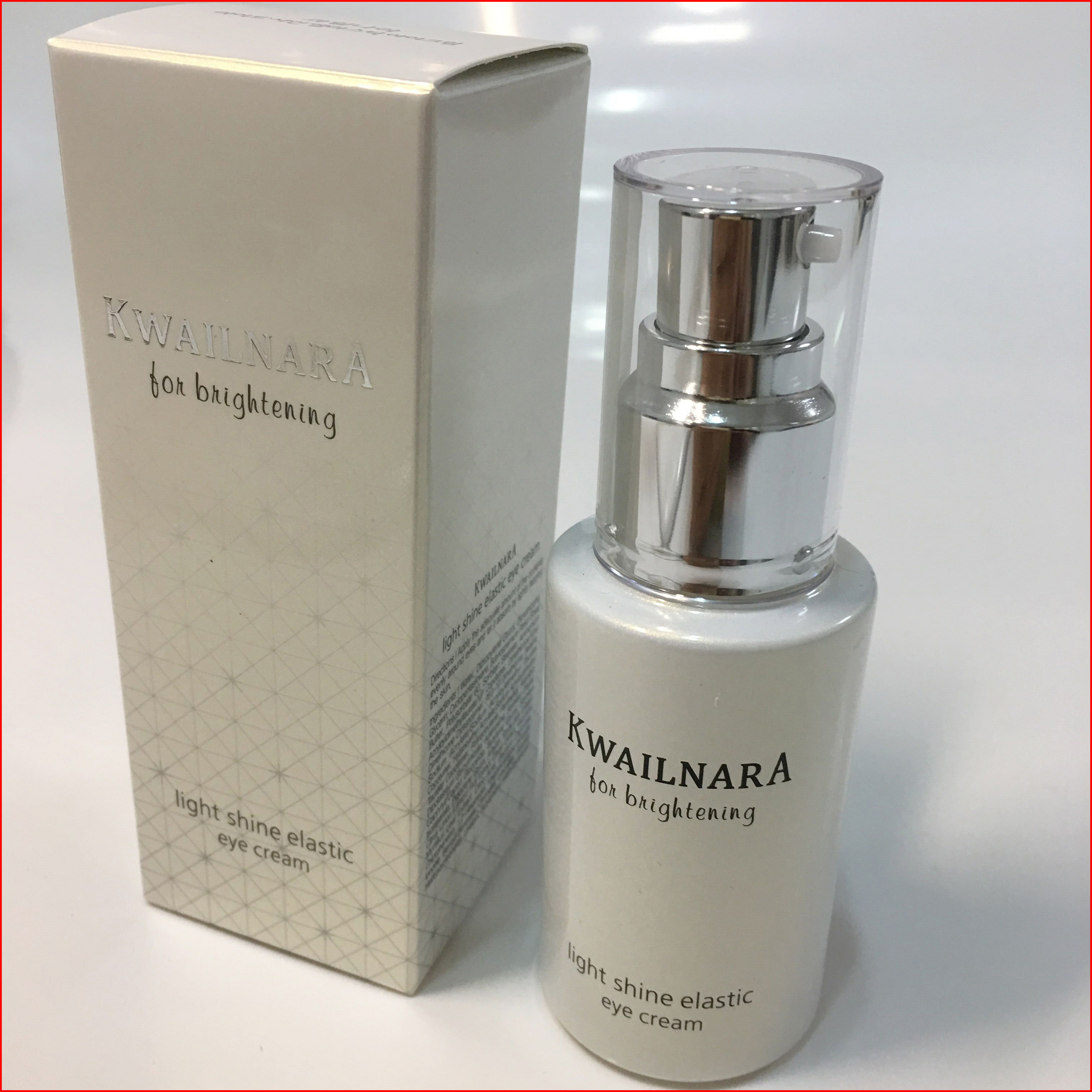 welcos fruit home of wellspring Rudija bright white elastic clear through eye cream Korea frudia