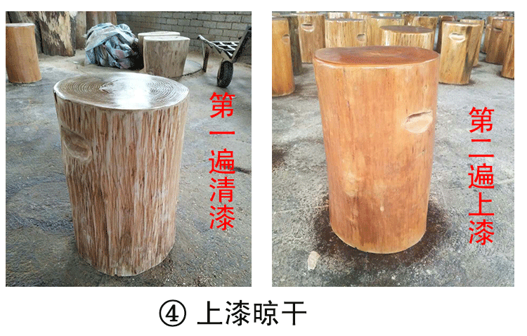 Gỗ tự nhiên gỗ khối rắn gỗ gốc khắc phân gốc cây cơ sở tấm lớn bàn trà bàn cà phê phân trà gốc cây ngắn - Các món ăn khao khát gốc bàn bằng gốc cây