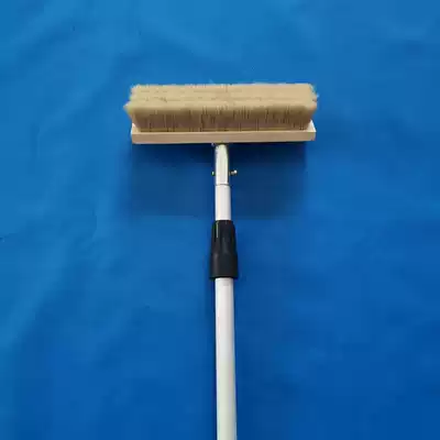 Bus truck length 2 4 meters aluminum alloy telescopic rod Mane car wash brush long handle soft hair wash brush mop
