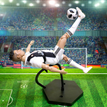 Football doll C Romesy doll 1 6 soldier model can handle Real Madrid Juve souvenir boys gift
