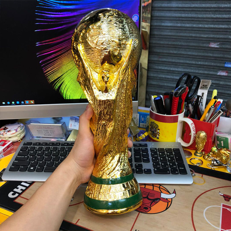 Hercules Cup 1:1 trophy 2018 World Cup trophy model souvenir gift bar football theme decoration