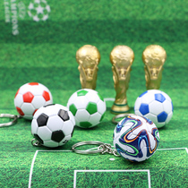 Football Gift Mini Champions League Key button fan bag hanging piece Creative Accessories World Cup souvenirs