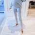 Bà bầu mang thai mùa thu 2018 ren mới là bà bầu mỏng bụng nâng quần cotton quần dại mẹ thủy triều thời trang bầu 2021 Phụ nữ mang thai quần / quần bụng