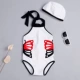 Đồ bơi nữ một mảnh 2019 mới dễ thương đôi bướm đôi đào tạo áo tắm cho trẻ em - Bộ đồ bơi của Kid