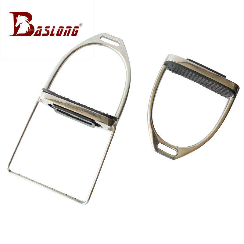 Auxiliary horse pedal Safety horse pedal Stoop lifting horse pedal Stainless steel riding stirrup pedal Auxiliary horse pedal