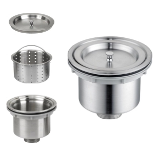 304 stainless steel basket kitchen washbasin water sink sink accessories special price basin plug