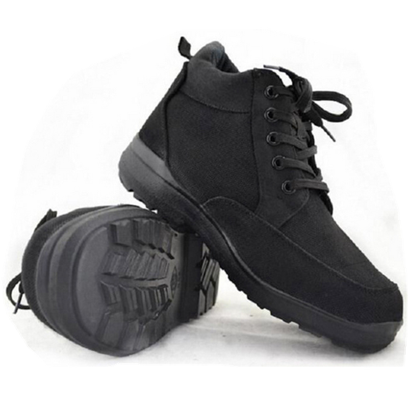 Bottes militaires en toile - porter - Ref 1399384 Image 10