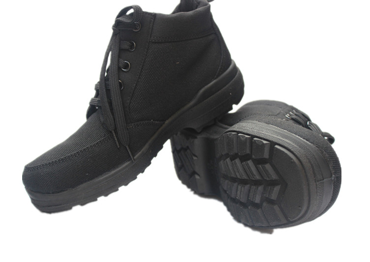 Bottes militaires en toile - porter - Ref 1399384 Image 16