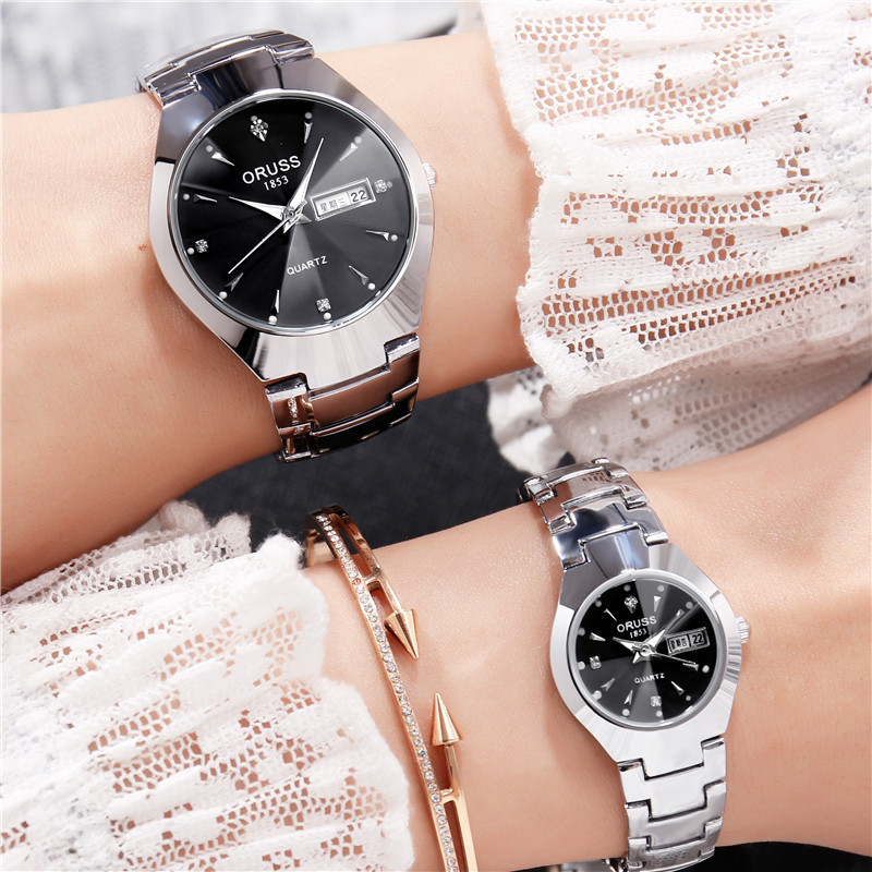 Korean Trendy Brand Genuine Couple's Watches, Men's and Women's Gift Watches, Luminous Fashion Watches for Men, Women, and Students