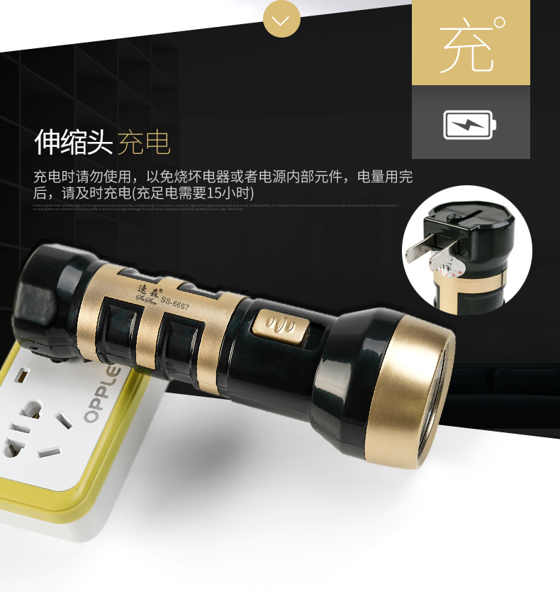 Làm nổi bật led sạc đèn pin lửa đặc biệt chói ngoài trời cắm trại xách tay chiếu sáng nhà đèn pin đèn đội đầu siêu sáng
