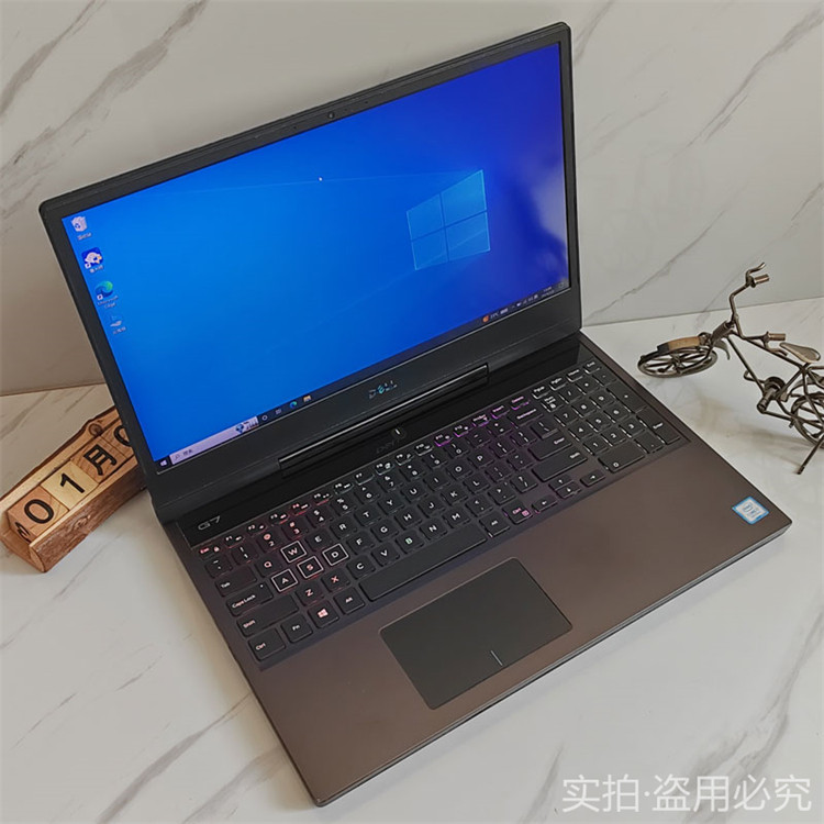 Подержанные ноутбуки 二手戴尔g3游戏本笔记本电脑g7游匣i7四核gtx1660ti独显电竞轻薄 Dell