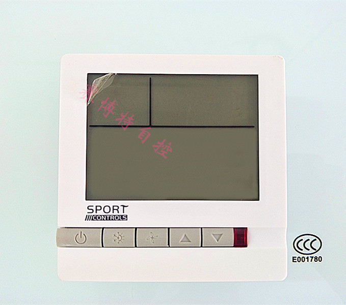 SPORT AIR CONDITIONING TEMPERATURE-CONTROLLED SWITCH CENTRAL AIR CONDITIONING HAND FUCK liquid crystal temperature controller ventilator coil thermoregulation panel