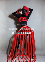 TT high-end nightclub bar singer djds dance team gogo Halloween rose elf suit costumes