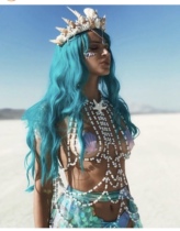 TT Night Shop Mermaid Sexy Gogo Show Show Bar Show Dress