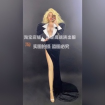 TT high-end nightclub bar singer djds dance team gogo high-end velvet shirt dress suit costumes