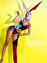 TT High-end Party Act Out of Red Sexy Little Chick Nightfield Bar GOGO DS DJ Acting Out