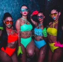 TT Advanced Customized Color Bikini Gogo Show Dresses for the Girl