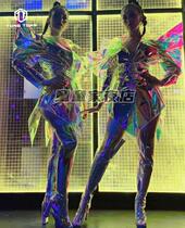 TT Nightclub Dazzling Atmosphere Gogo Dance Beauty Granules Burst Point Acting Out The Night Club Bar Ds Plays Out