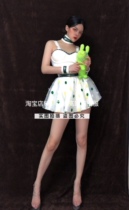 TT high-end nightclub bar singer djds dance team gogo six one wave point tutu suit performance costume