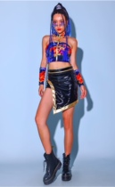 TT high-end nightclub bar singer djds dance team gogo Chinese style national tide jazz team split set