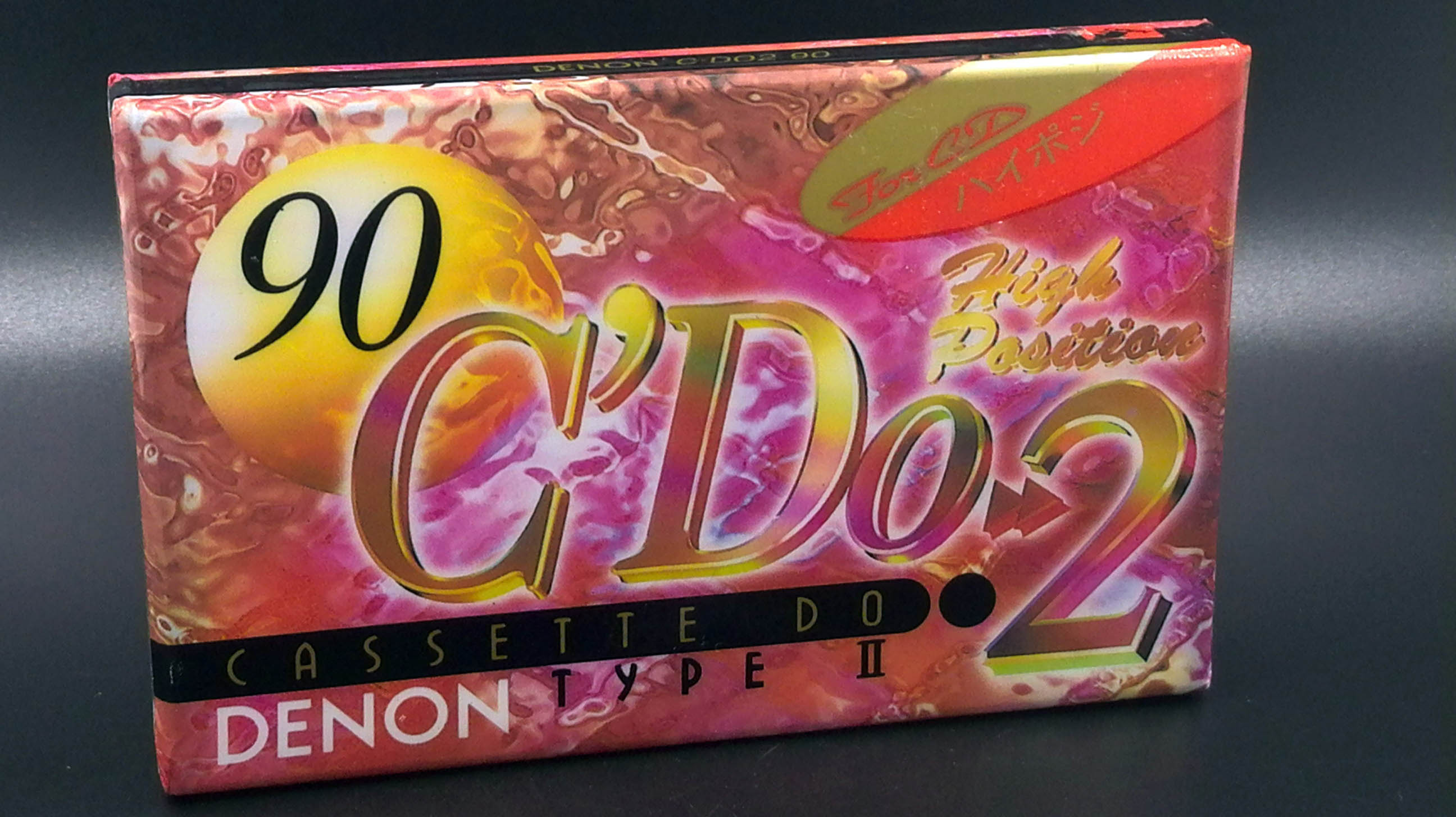 Tianlong DENON CDO2 90 second class belt (chrome belt) collection grade blank tape tape cassette