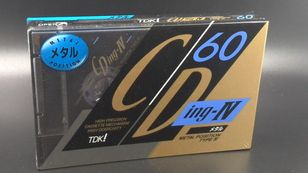 TDK METAL CDixⅣ 60 Category 4 (iron belt) collection grade blank tape metal belt
