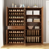 Шкаф для обуви Xuangance Door Door Gare -Capacity Solid Wood Door Doore Dust -Resyprese -Free Space Balcon