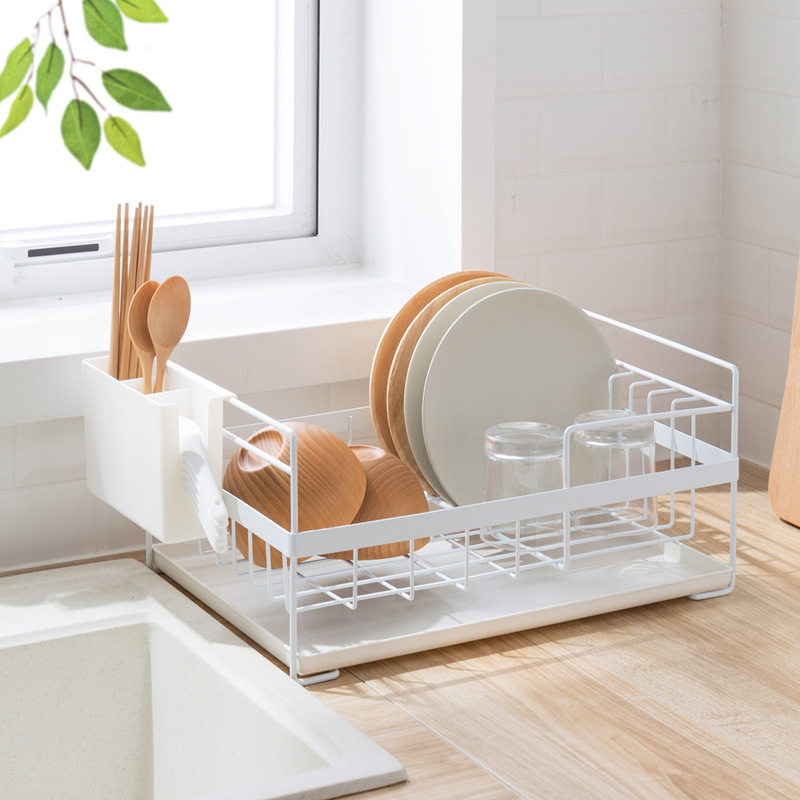 Creative Home Kitchen Sink Cutlery Dish Chopsticks Drain water containing layer rack Drying Bowl Drip storage Storage Containing shelf