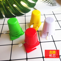 Walking Core Clay DIY Handcrafted Accessories Mini Walking Robot Clay Clockwork Outlet Cute Accessories