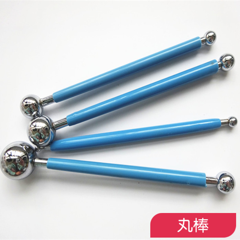 Ultra-light clay color clay Pearl clay Soft clay clay clay clay sculpture accessories Pad pill baseball shape Sugar flower modeling tool