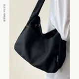 Шоппер, летняя вместительная и большая сумка на одно плечо, ранец, в корейском стиле, коллекция 2022