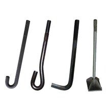 High strength ground bolt J type L word 9 words 7 words embedded part screw nut suit screw m16m18-m100