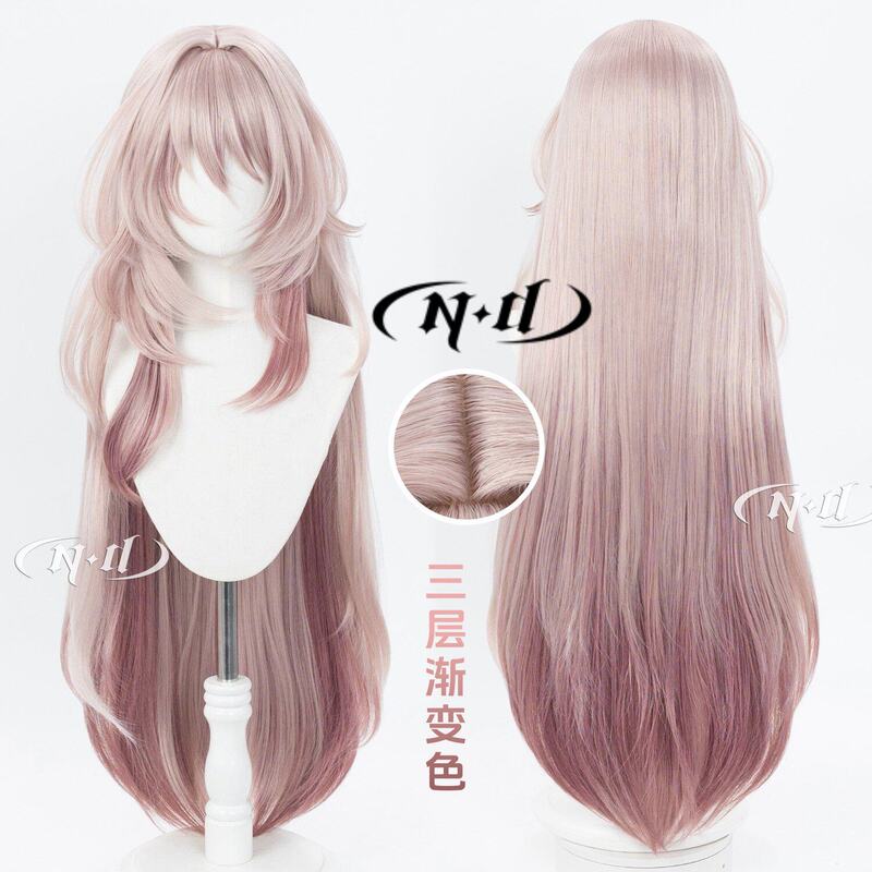 Nd Home】Tracya Memorial Skin Little Devil King Mixed Corn Silk Thickened Arknights Cosplay Wig
