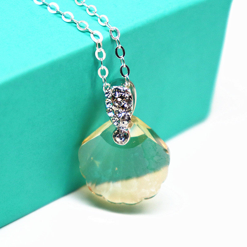 925 Pure Silver Ornament Accessories Inlaid Drilling Pendant Buckle Crystal Jade Emerald Clamp Buckle Buttoned Head DIY Clip Safe Button New