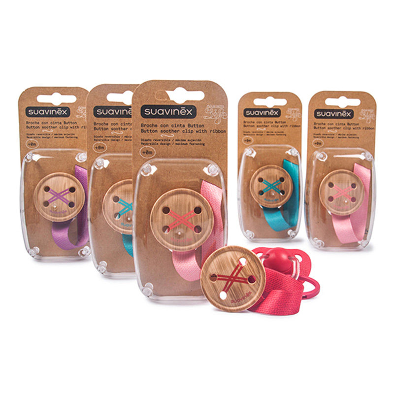 Hong Kong Suavinex Evolution Series Pacifier chain Wood grain pacifier chain