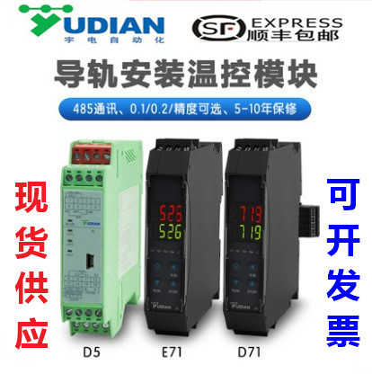 Xiamen Yudian Instrument Ai-516, 516P, 519, 526, 526P, 7028, 7048, D5 Type Temperature Module