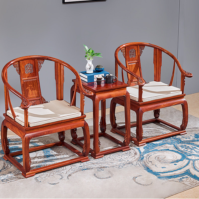 红木家具花梨木皇宫椅，中式禅意生活从这里开始👑-红木椅凳-淘宝好物网