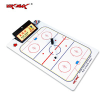 VIK-MAX Weimar Coach Hockey Tactical Board Hockey Competition Board With Clips With Pen Erasable