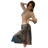 Веселый смайк с эмотиком нижнее белье qqny retro cheongsam sexy делает сексуальные девушки искушения соблазняет чистые женские розетки