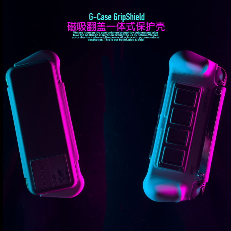 Plenbo Nintendo Switch Oled Protective Case Integrated Hard Shell Full Coverage Cartridge Storage Ergonomic Grip Plenbo Nintendo Switch Oled Protective Case Integrated Hard Shell Full Coverage Cartridge Storage Ergonomic Grip