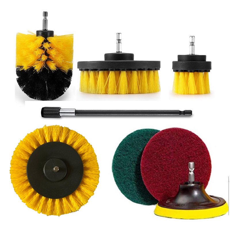 Handheld electric cleaning brush multifunction No dead angle washing slit wall Kitchen Electric Drills Wash Ground Brushed Wash Brush